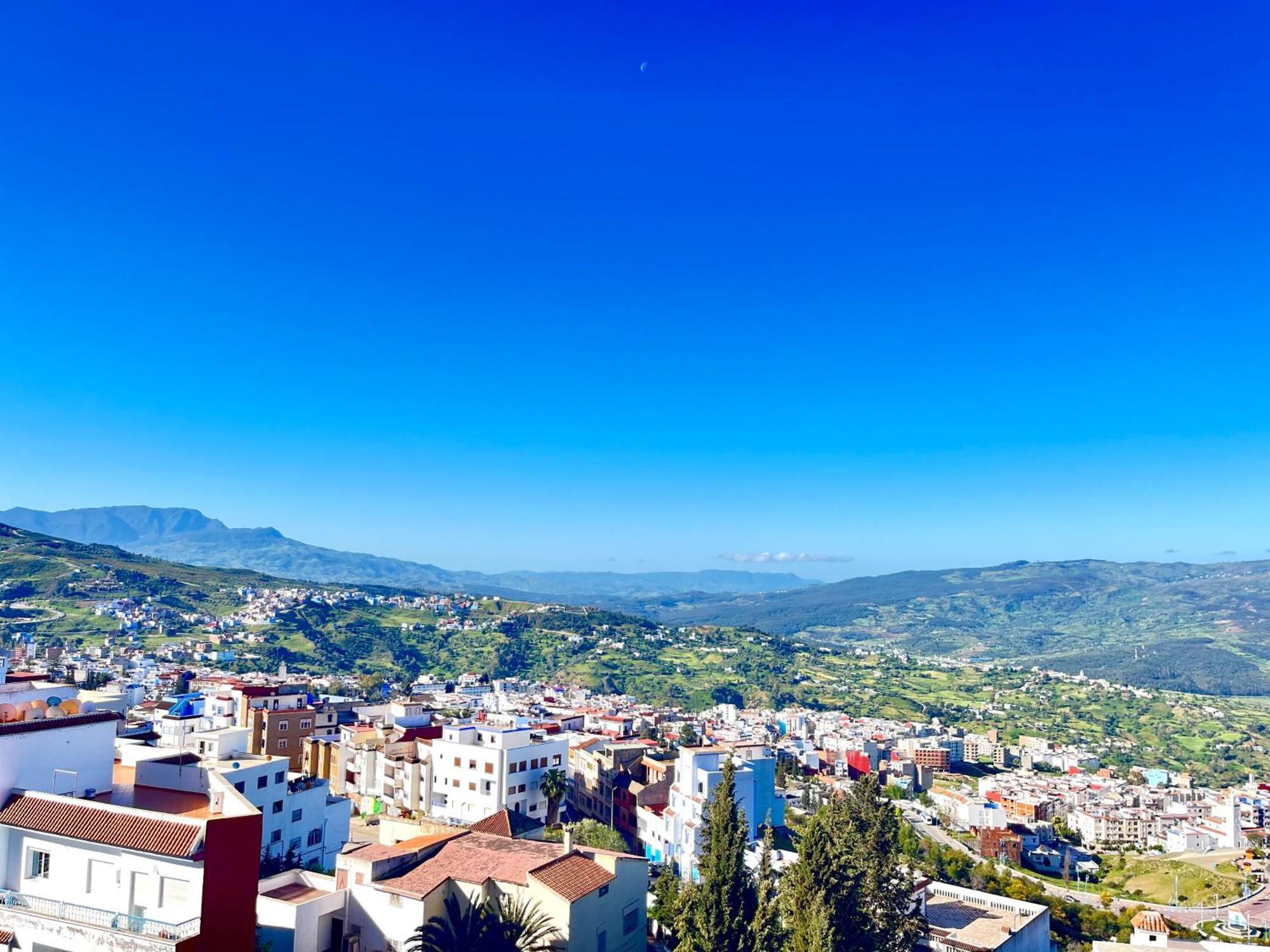 Perla Azul Penthouse Apartment Chefchaouen Ngoại thất bức ảnh